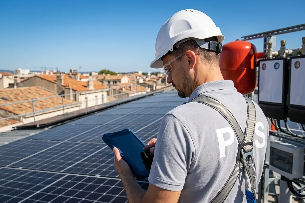 Dépannage de panneaux solaires